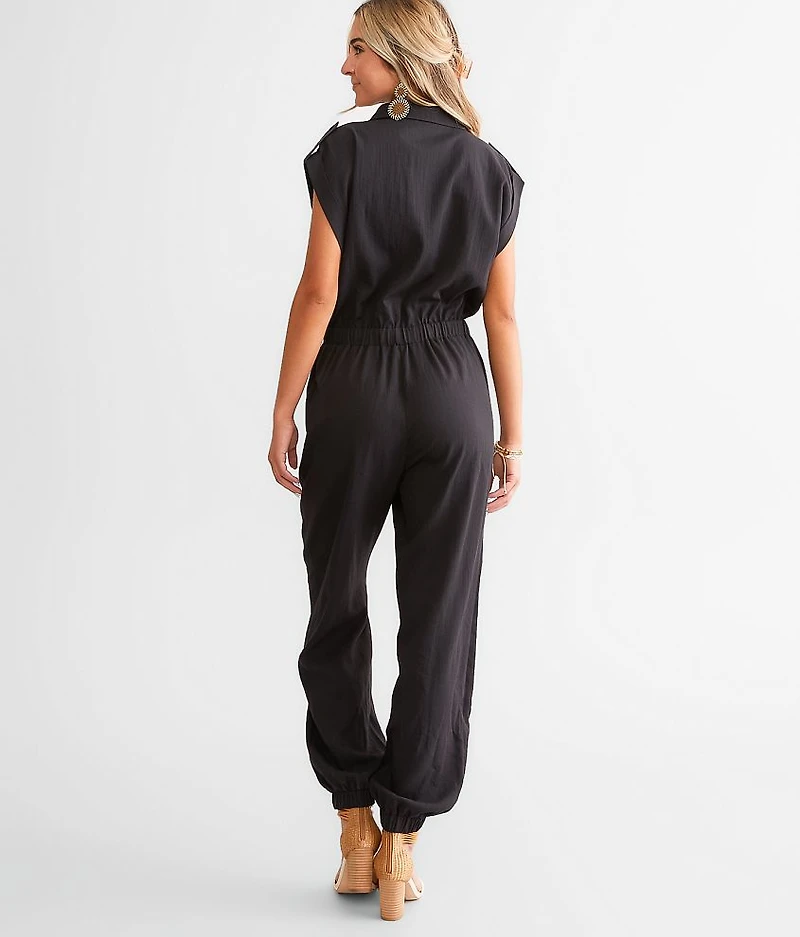 Solid Boiler Jumpsuit