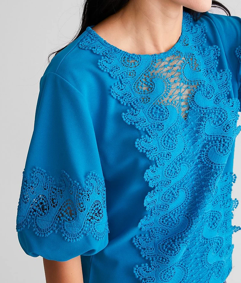 Crochet Overlay Top