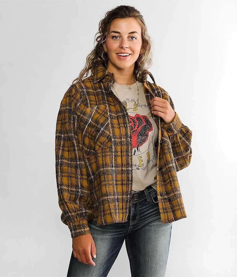 Plaid Fleece Shacket