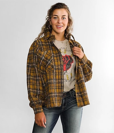 Plaid Fleece Shacket