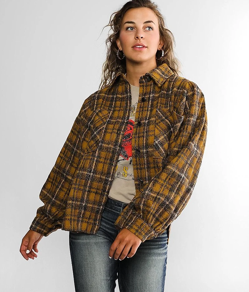 Plaid Fleece Shacket