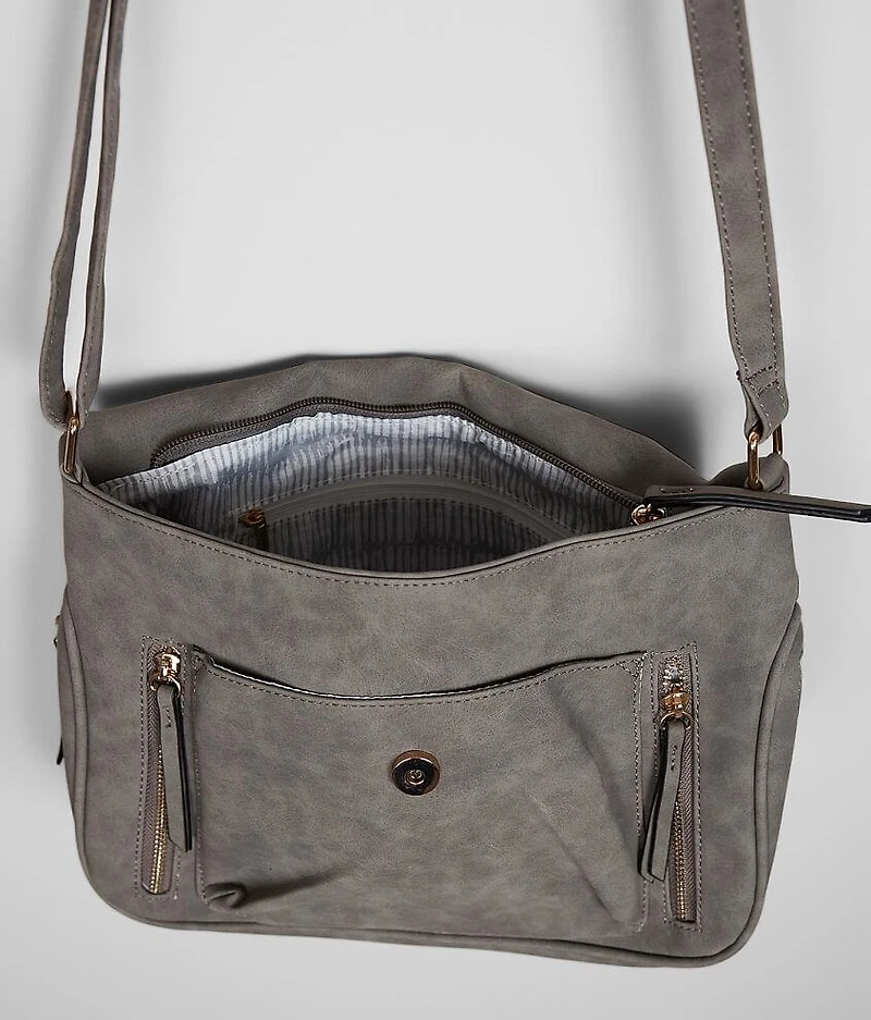 Perforated Crossbody Purse