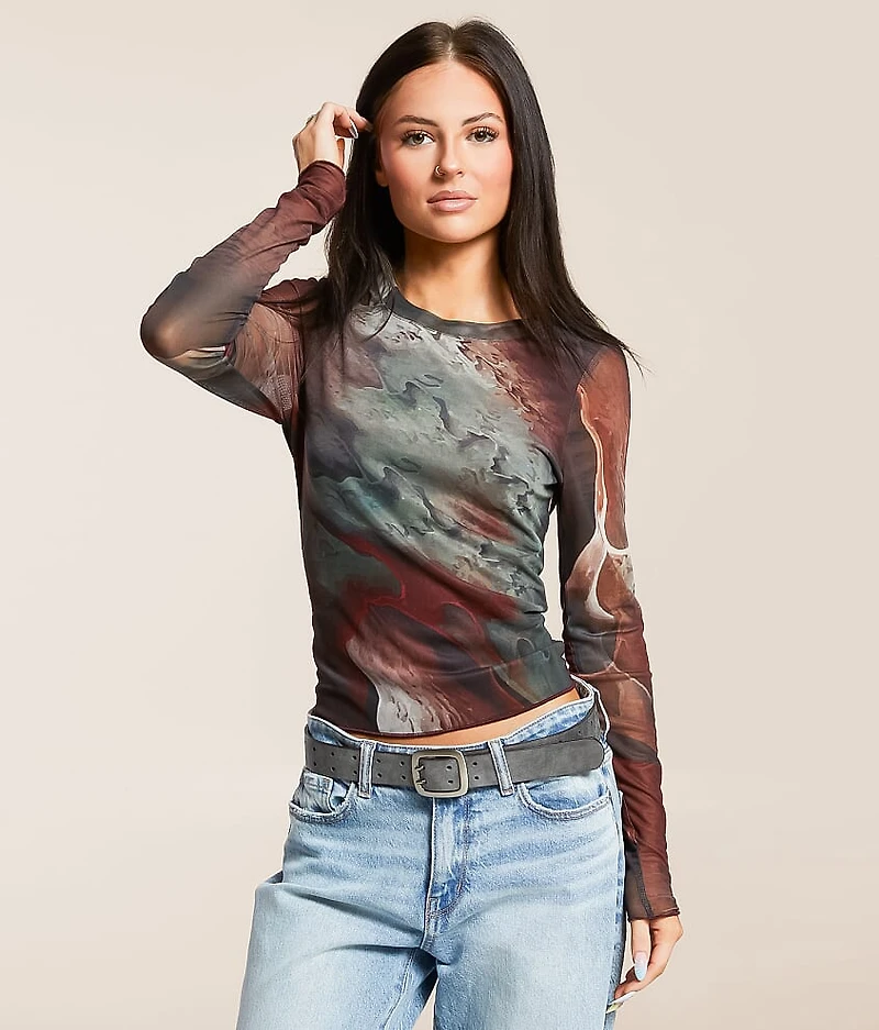 Printed Mesh Top