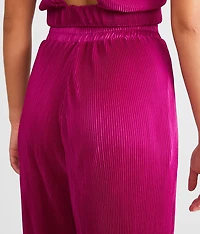 Wide Leg Pleated Pant