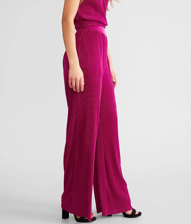 Wide Leg Pleated Pant