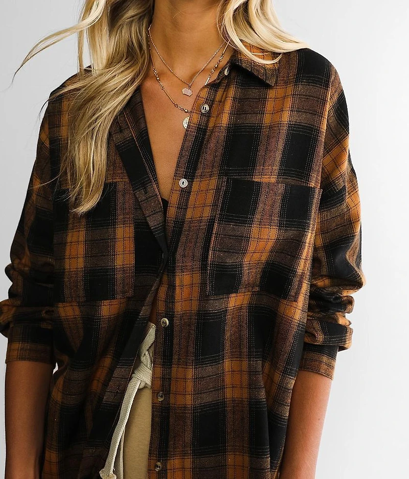 Oversized Flannel Shirt