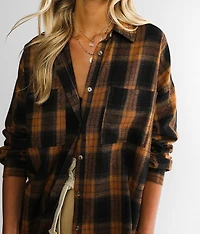 Oversized Flannel Shirt