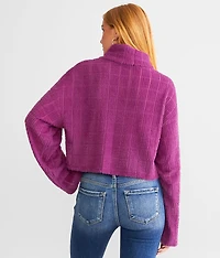 Eyelash Cropped Sweater