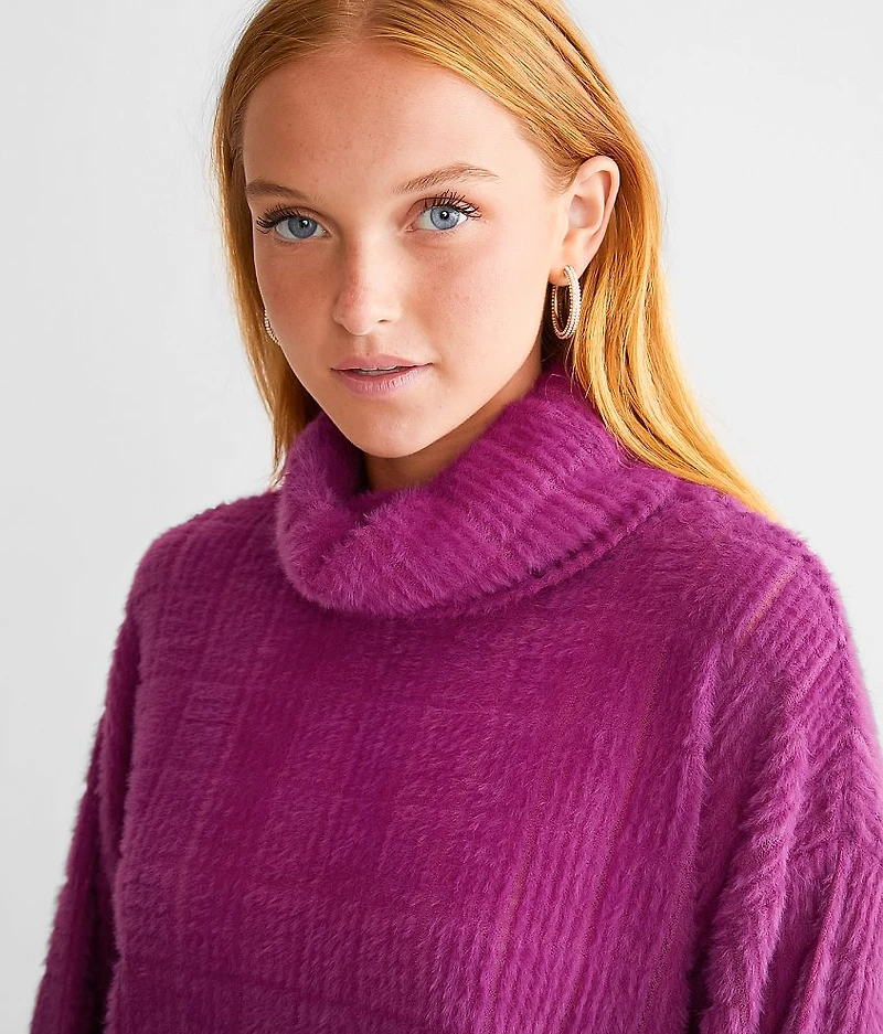 Eyelash Cropped Sweater
