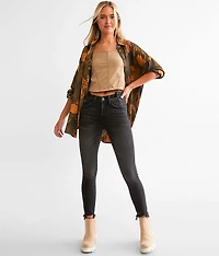 Floral Satin Blouse