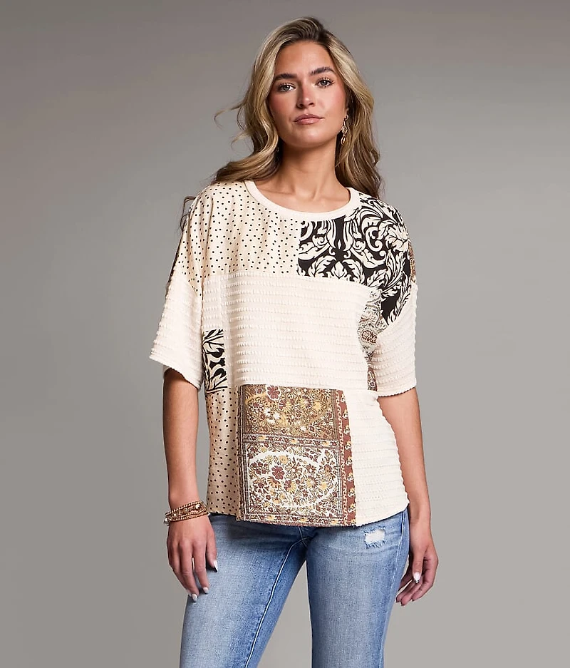 Mixed Print Top