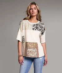 Mixed Print Top