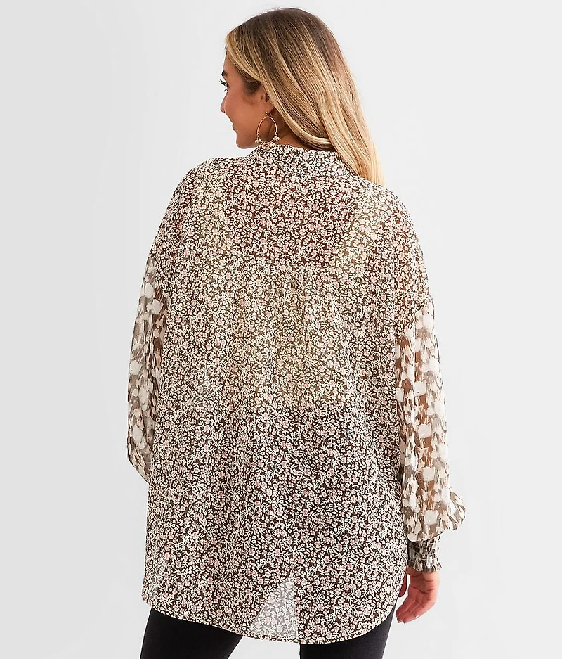 Floral Woven Blouse