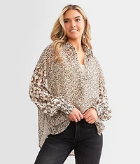 Floral Woven Blouse