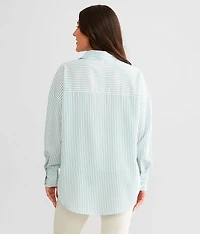 Striped Woven Blouse