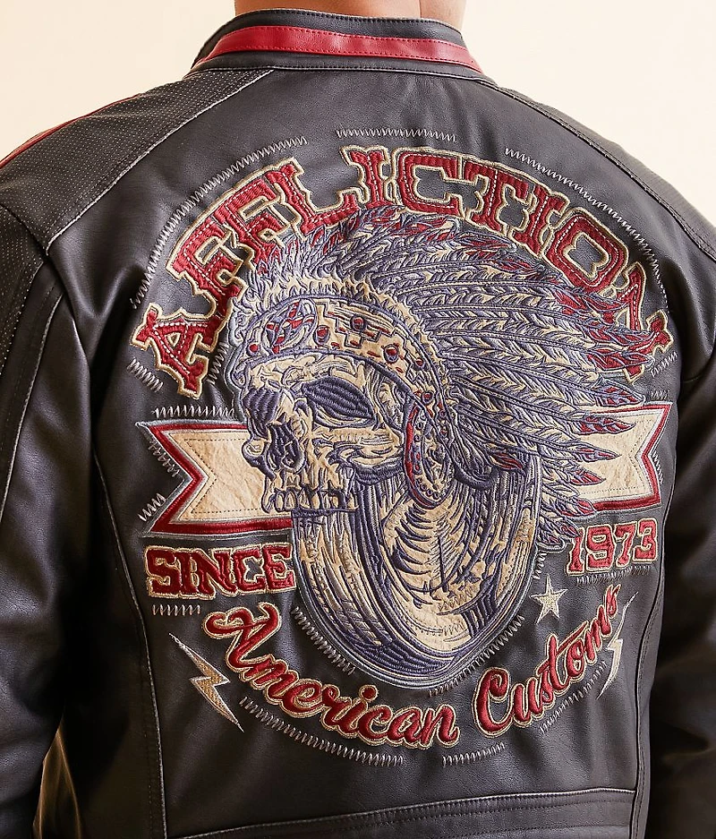 American Customs Moto Club Hooded Jacket