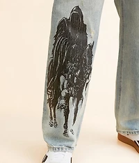 Wide Leg Binded Orion Jean