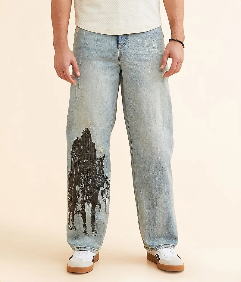 Wide Leg Binded Orion Jean