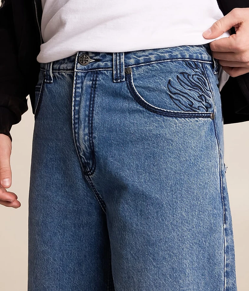 Tribal & Wings Extra Wide Leg Jean