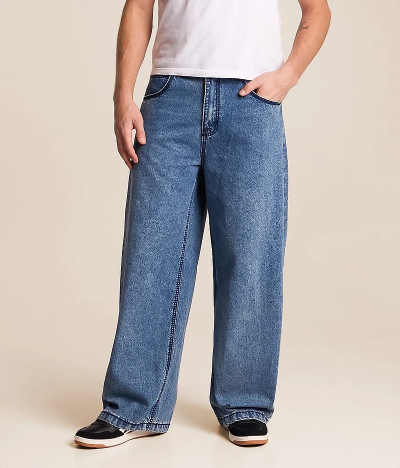 Tribal & Wings Extra Wide Leg Jean