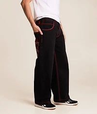 Flameful Faith Extra Wide Leg Jean