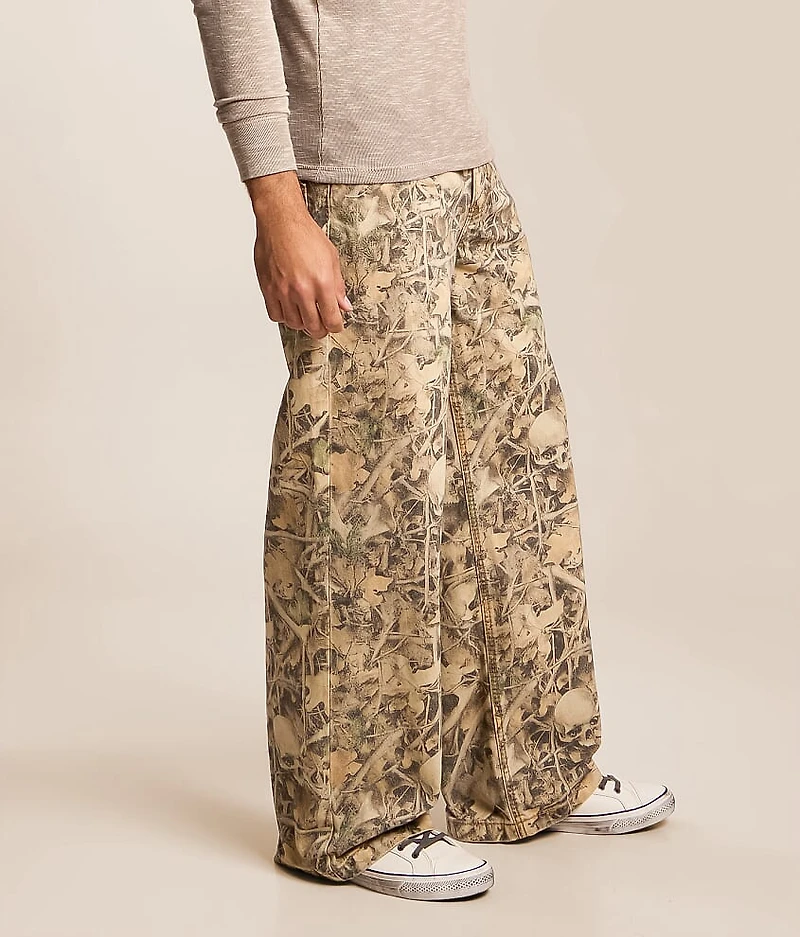 Bone Hunter Camo Extra Wide Baggy Jean