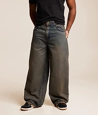 Tribal & Wings Extra Wide Leg Jean