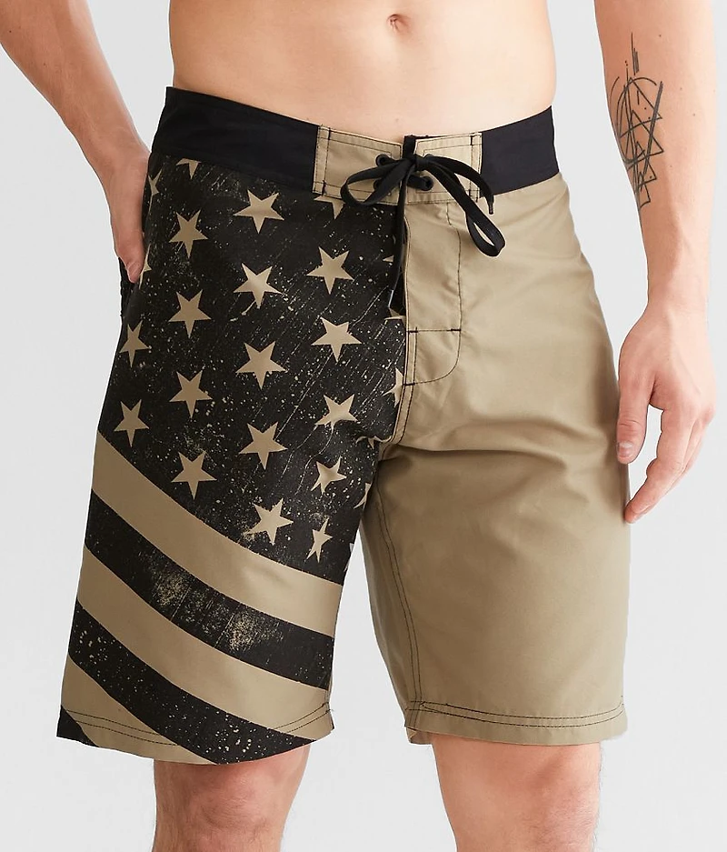 People Circle Stretch Boardshort