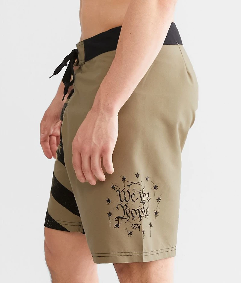 People Circle Stretch Boardshort