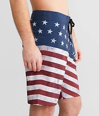 American Flag Stretch Boardshort