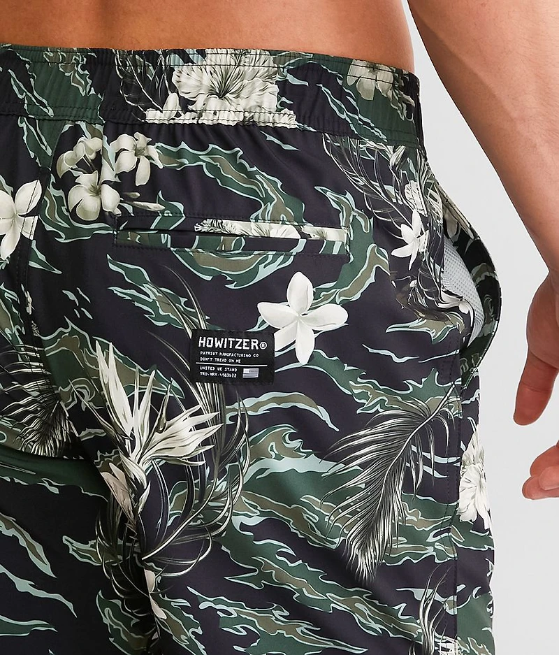 Miami Tiger Stretch Swim Trunks