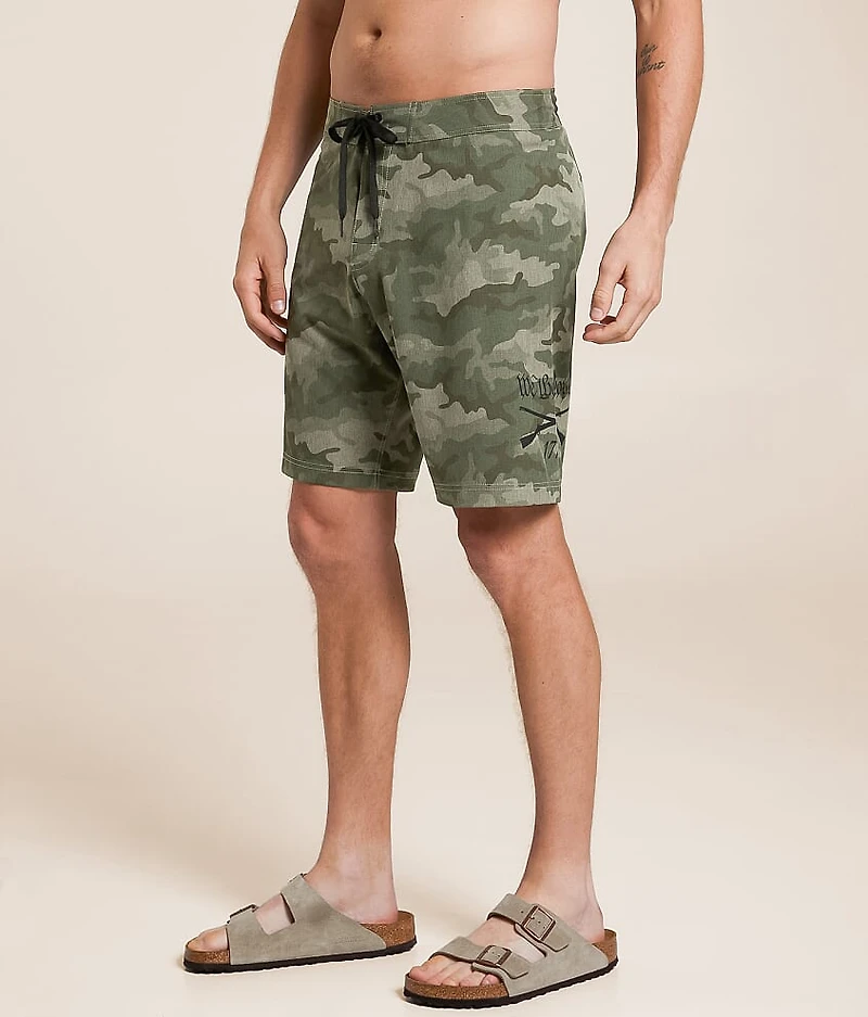 Moonmist Camo Stretch Boardshort
