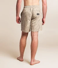 Oak Tree Camo Stretch Swim Trunks