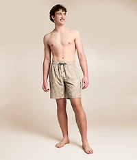 Oak Tree Camo Stretch Swim Trunks