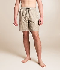 Oak Tree Camo Stretch Swim Trunks