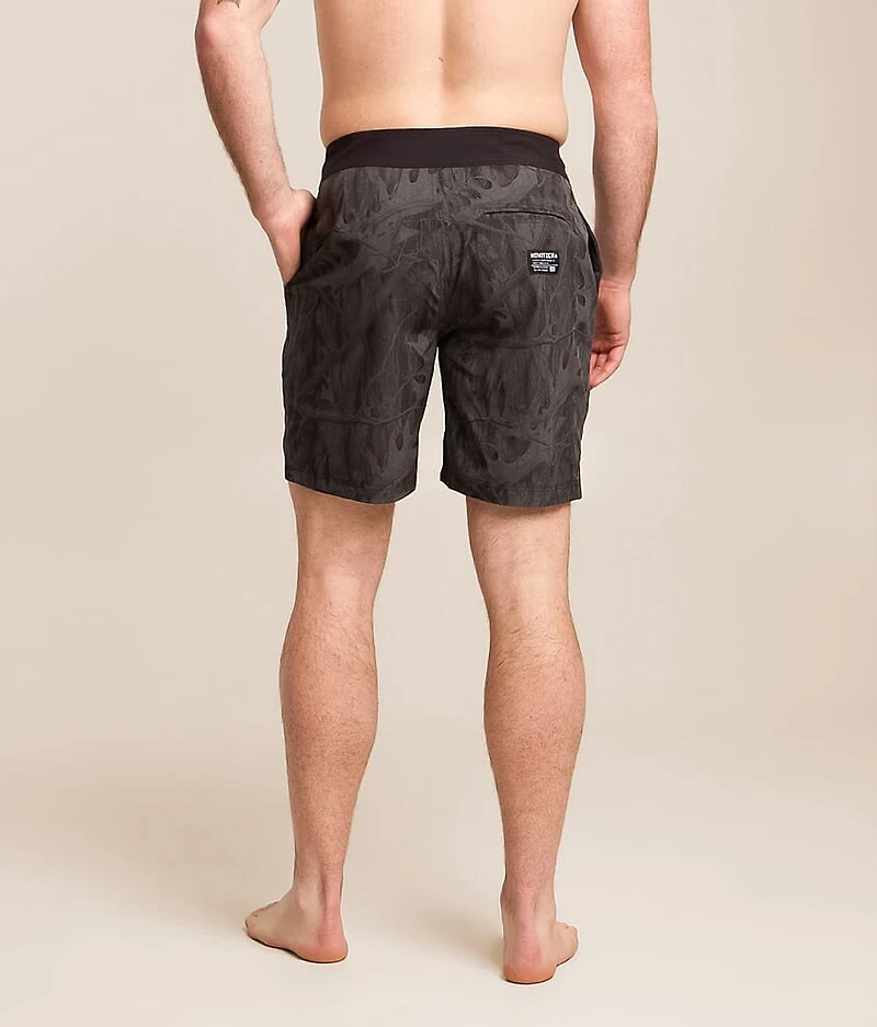 Howitzer Oak Tree Leaves Camo Stretch Boardshort