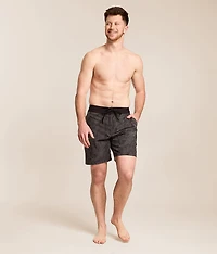 Howitzer Oak Tree Leaves Camo Stretch Boardshort