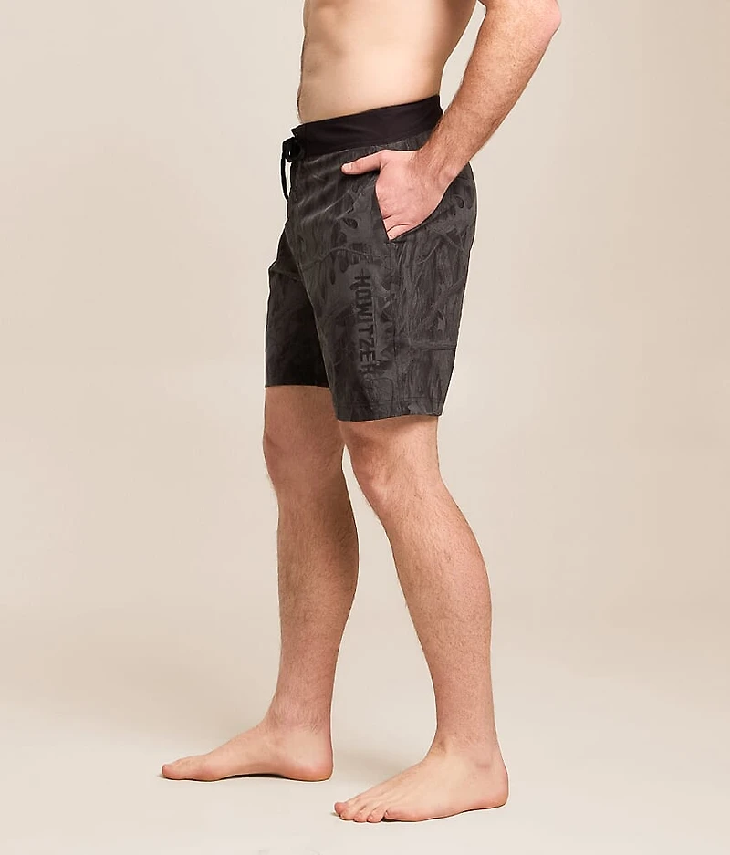 Howitzer Oak Tree Leaves Camo Stretch Boardshort