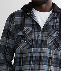Sniper Hooded Flannel Shirt