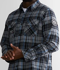 Sniper Hooded Flannel Shirt