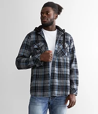 Sniper Hooded Flannel Shirt
