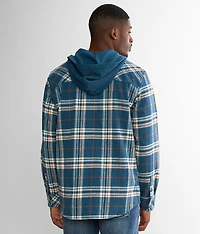 Squad Hooded Flannel Shirt