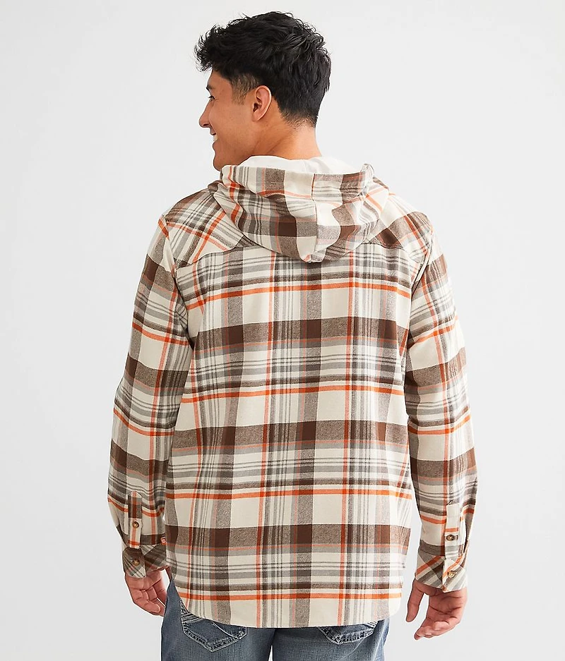 Cambrai Hooded Flannel Shirt