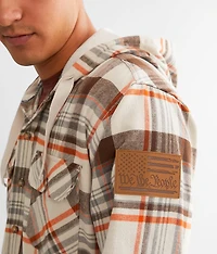 Cambrai Hooded Flannel Shirt