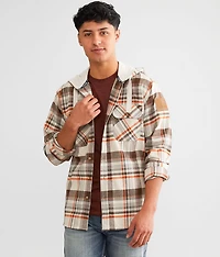 Cambrai Hooded Flannel Shirt