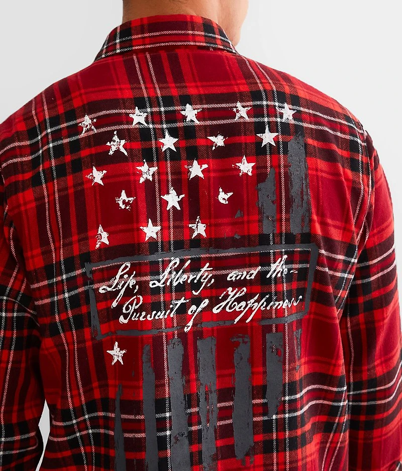 Warrior Tribe Flannel Shirt