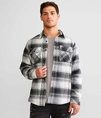 Defend Hooded Flannel Shacket
