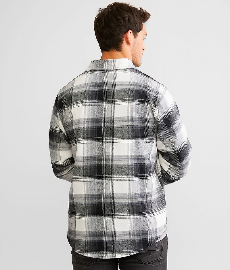 Defend Hooded Flannel Shacket