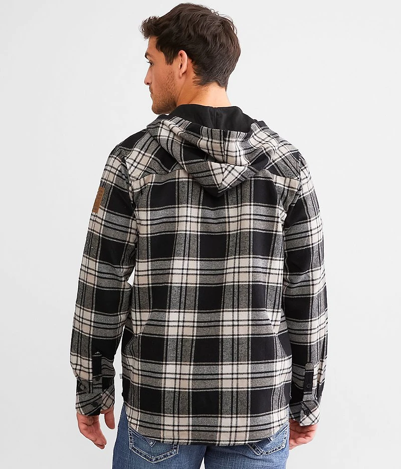 Armory Hooded Flannel Shirt
