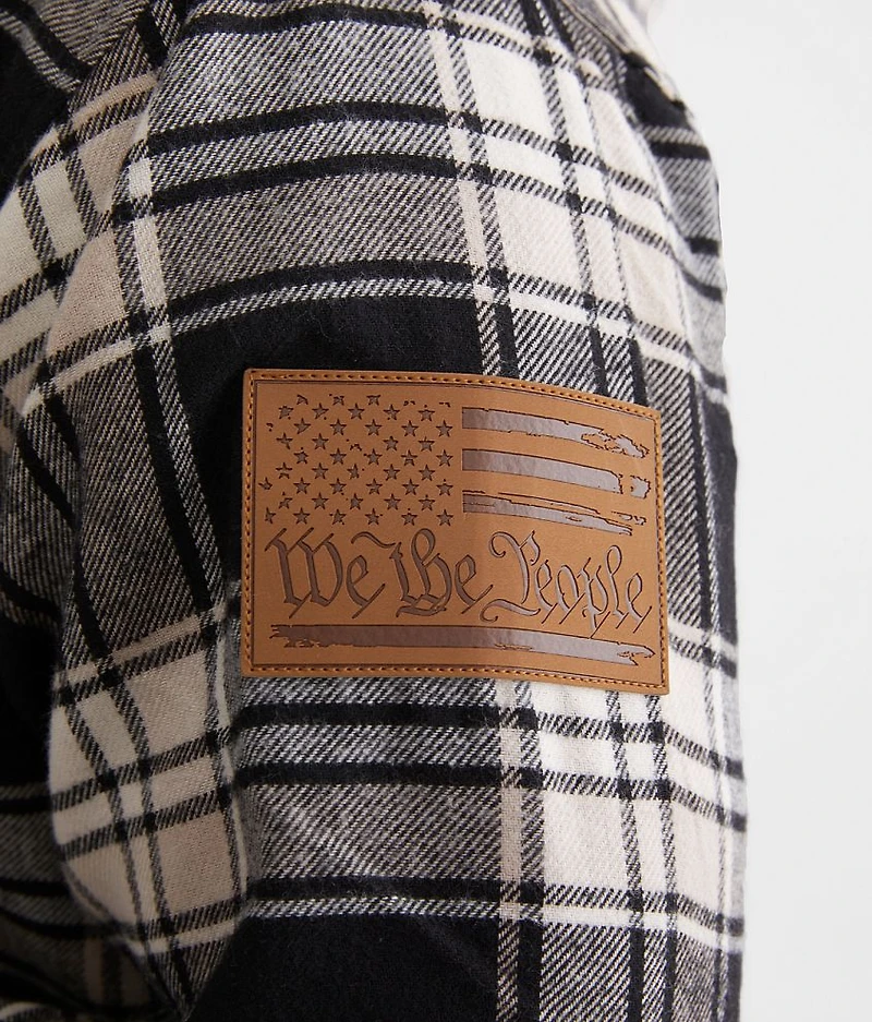 Armory Hooded Flannel Shirt
